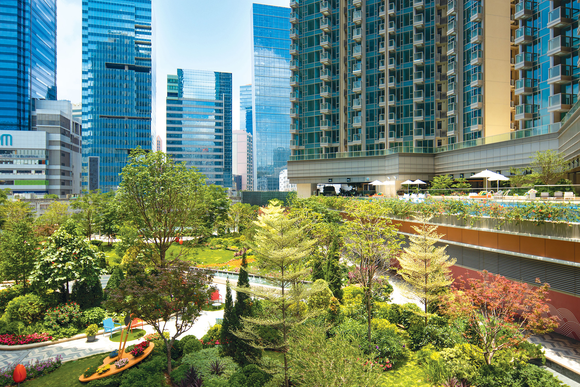 Grand Central Clubhouse and Podium Public Open Space