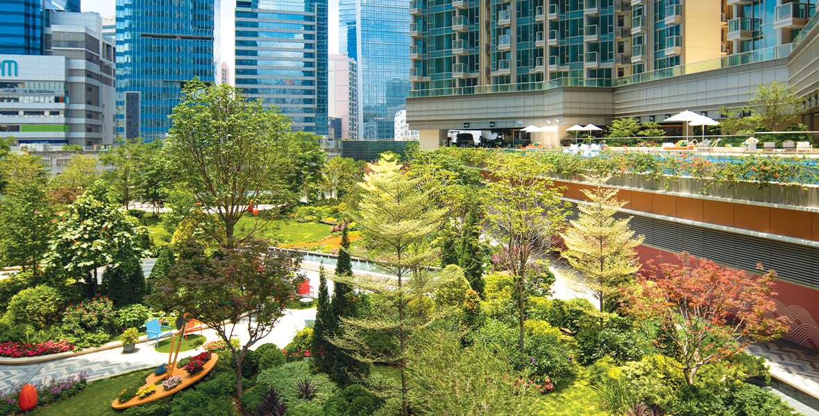 Grand Central Clubhouse and Podium Public Open Space